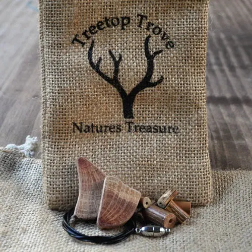 Forest Oak Wooden Necklace Making Kit