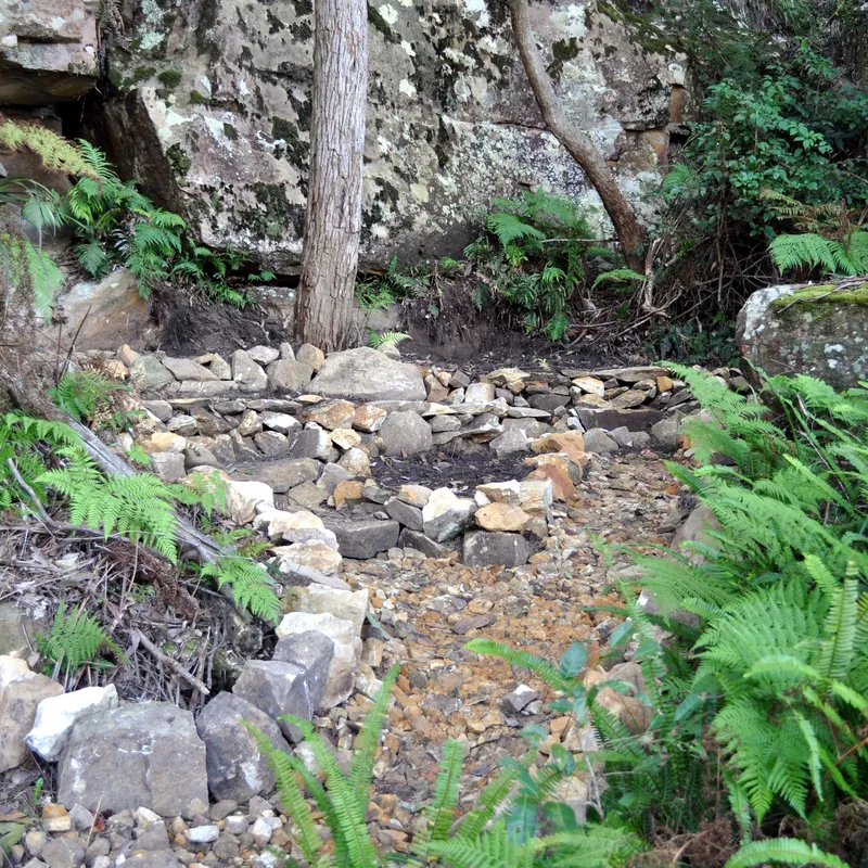 Sandstone Landscaping in my Garden