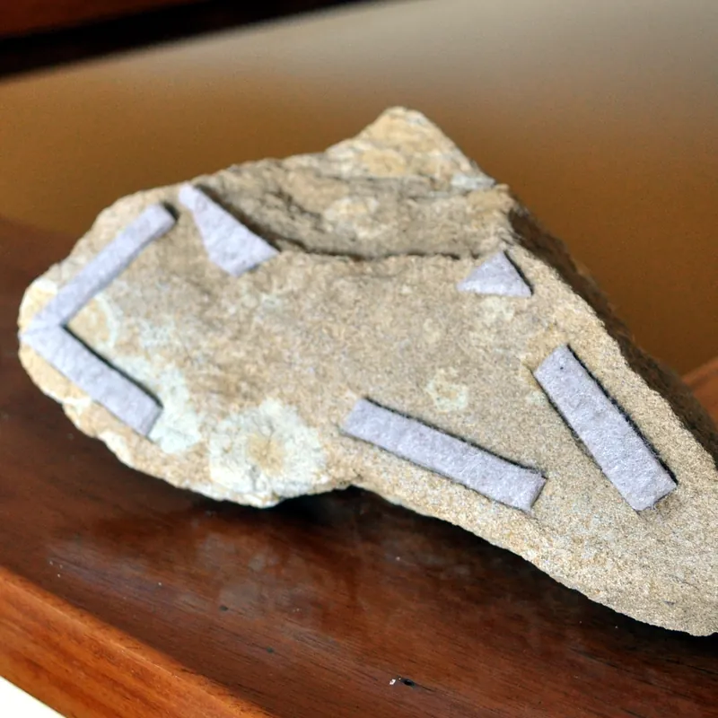 The base of the third candle holder