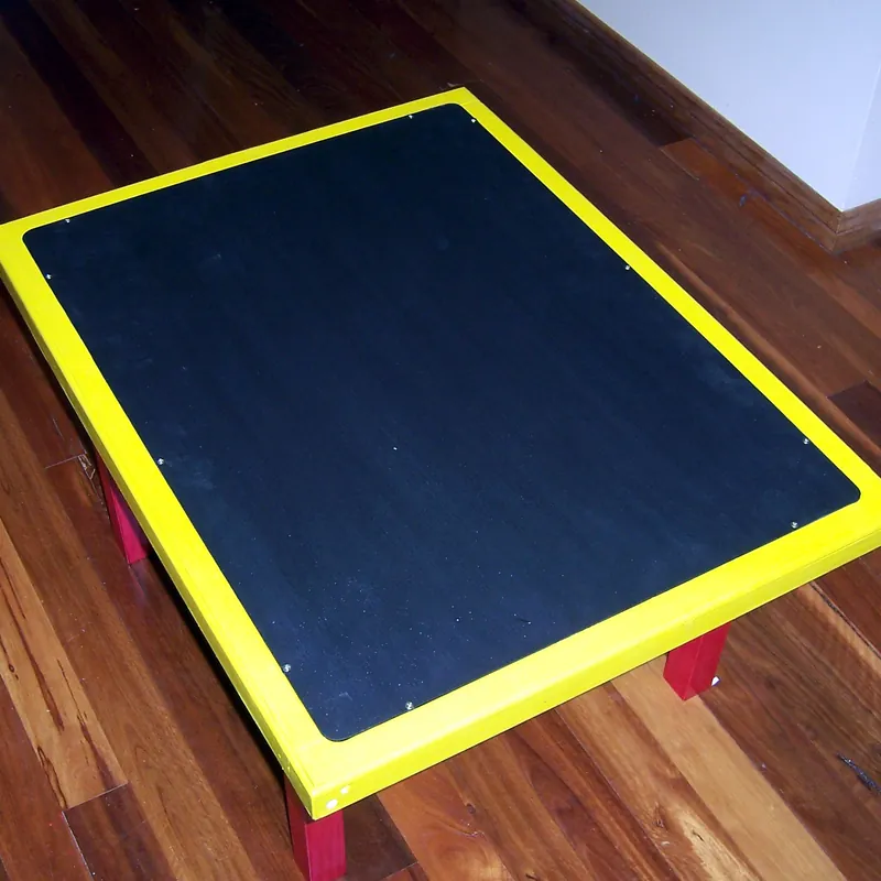 The finished table top