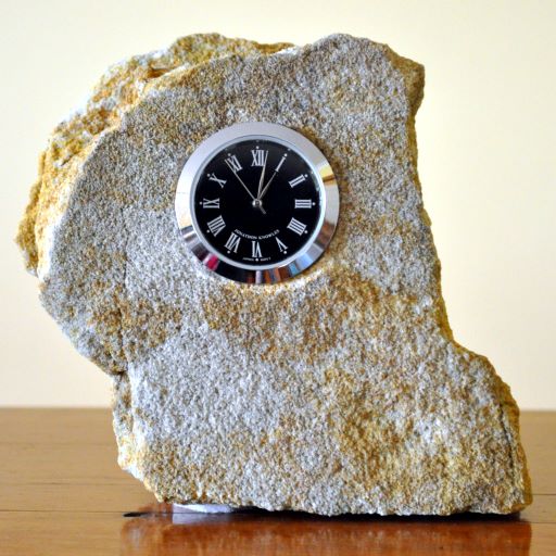 Sandstone clock